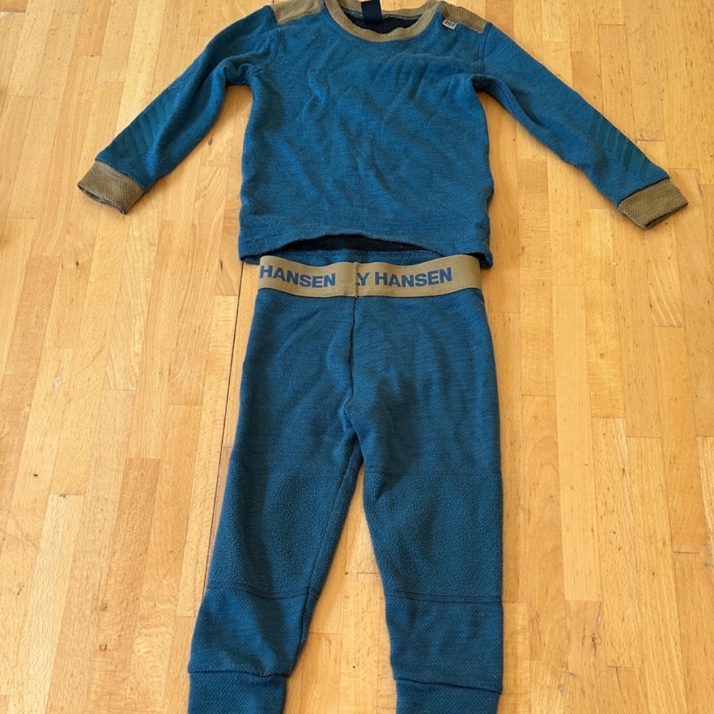 Helly Hansen Kid’s Merino Wool Base Layer Set 2T